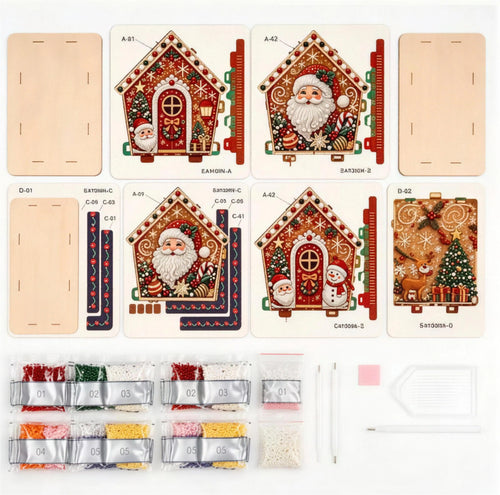 DIY Christmas Bead House Kit