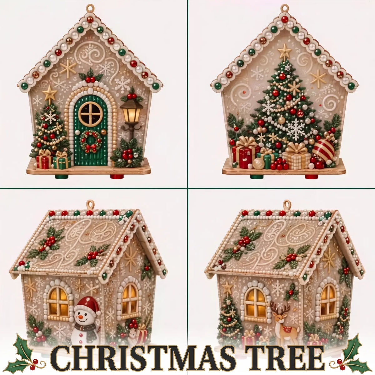 DIY Christmas Bead House Kit