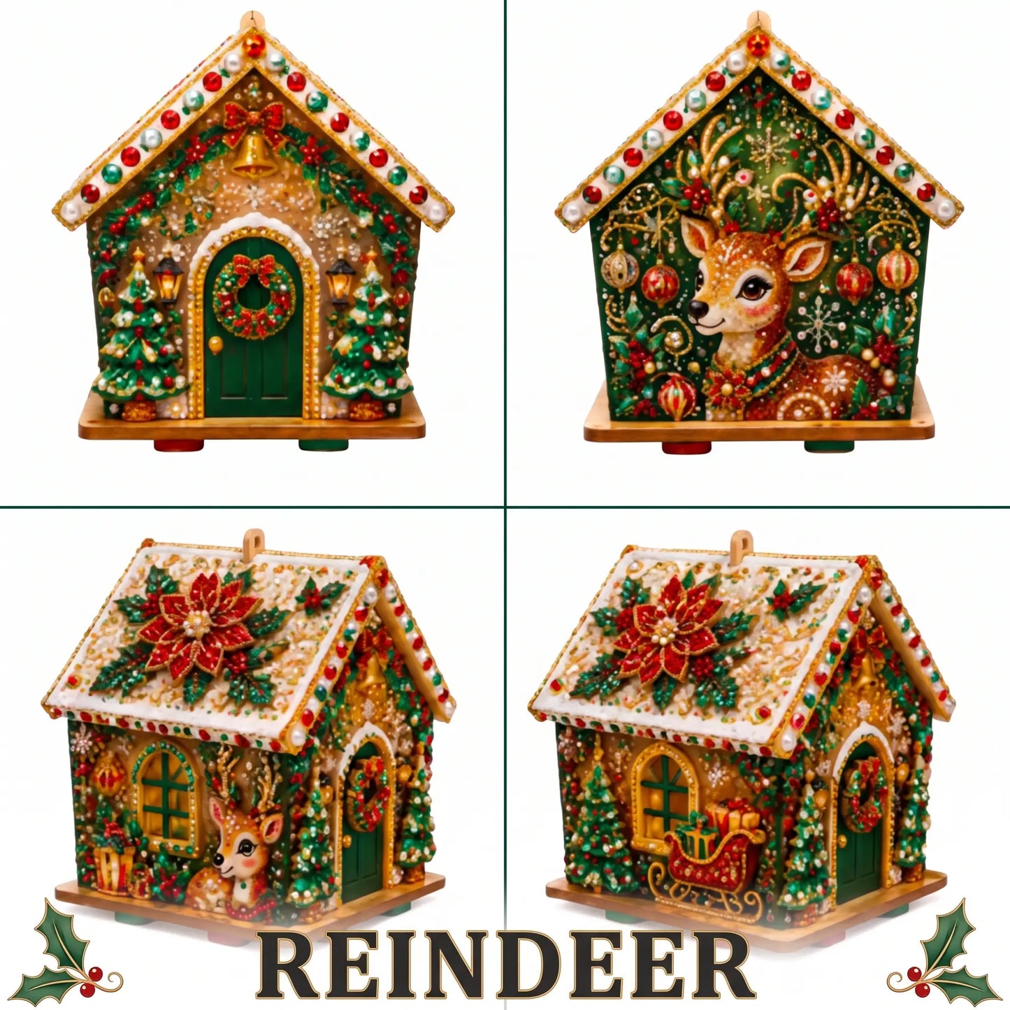 DIY Christmas Bead House Kit